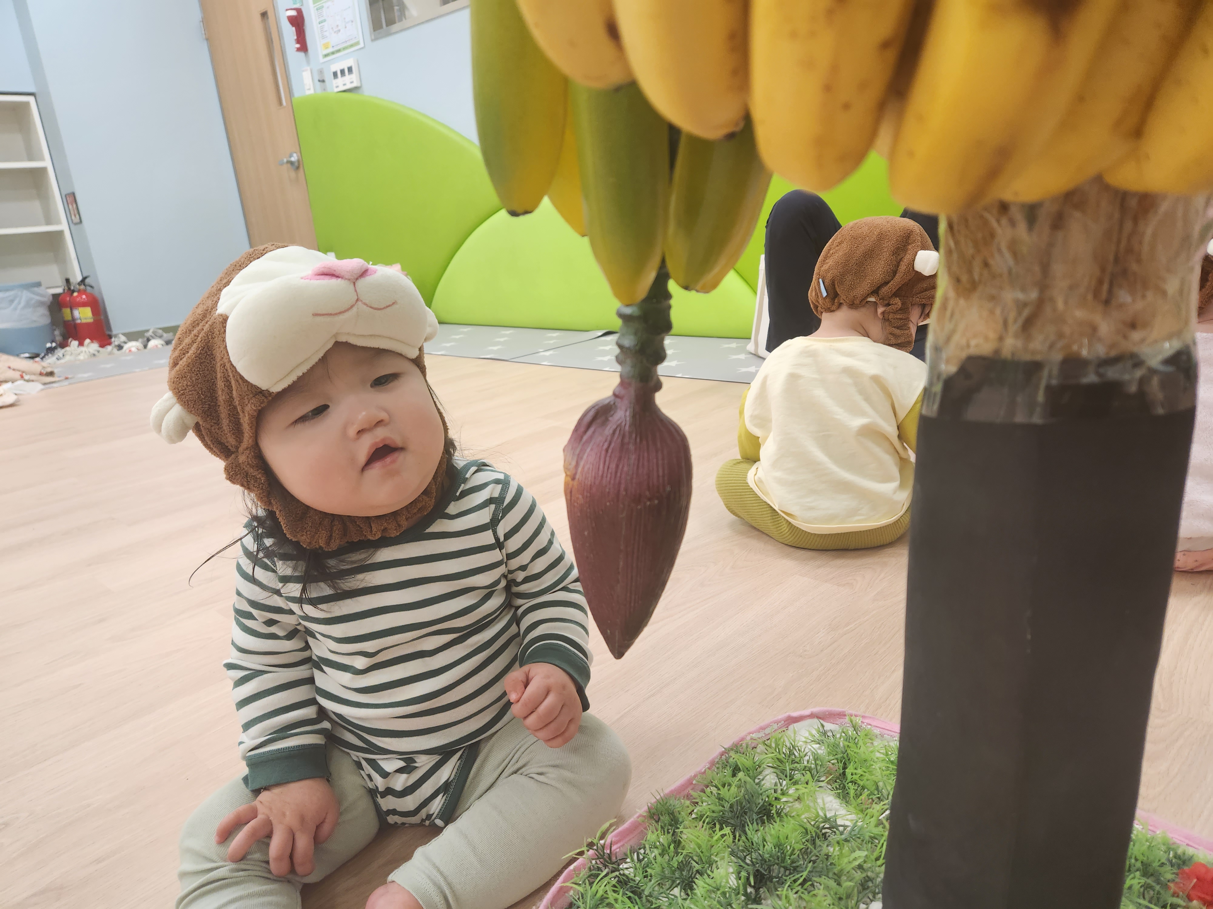 아기가 신나해요 이미지
