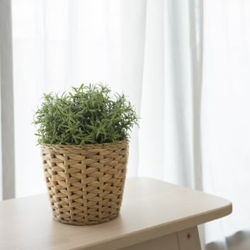 로맨틱한 유럽풍 오브제 라탄 화병