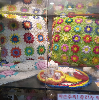 모티브 손뜨개(코바늘 손뜨개) 이미지
