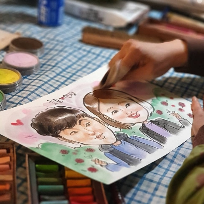 [로비체험] 만화속 주인공이 된 나의 모습 개성만점 캐리커처 그려드립니다  ※ 누구나 참여가능 이미지