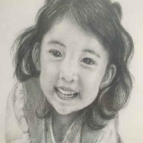 쉽게 그려보는 연필 인물화 이미지