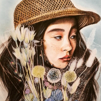 개강확정 11주 [금] 색연필 인물화 이미지