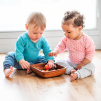 자연물 오감놀이! 호이호이 팡팡 오감놀이터 이미지