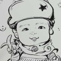 귀여운 내 얼굴 캐리커쳐(F) 이미지