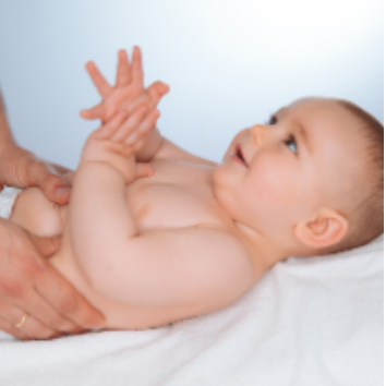 면역력 UP! 베이비 배마사지 & 낙하산놀이 (엄마,아빠,아이 3인참여) 이미지