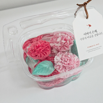 <로비 이벤트> 선물하기 좋은 비누 카네이션 꽃바구니 만들기 이미지