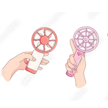 ♡ [로비] 뚝딱! 시원한 손 선풍기 A 이미지