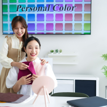 퍼스널컬러 진단 및 이미지메이킹 이미지