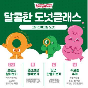 [외부] 크리스피크림 도넛 달콤한 도넛클래스 이미지