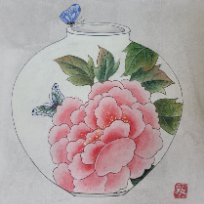 복이 담기는 그림 달항아리 민화 원데이 이미지