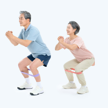 시니어를 위한 곧은 자세! SNPE 바른 자세 운동 : 삐둘어진 자세교정 이미지