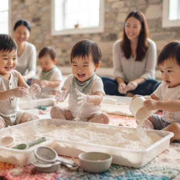 퍼니퍼니 아기판다「하얀나라 전분가루」 이미지