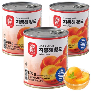 오늘좋은 지중해 황도를 이용한 황도컵케이크 이미지