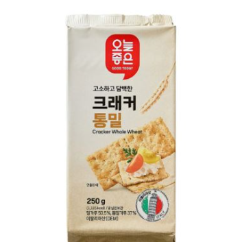 □9/19(토)[갓성비 롯데마트PB]오늘좋은 크래커통밀 활용 크래커 피자(50개월 이상) 이미지