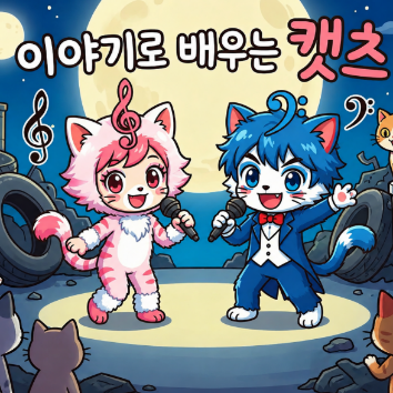 [수]NEW 셀라 선생님과 이야기로 배우는 어린이 뮤지컬 : 캣츠 (만 6~7세) 이미지