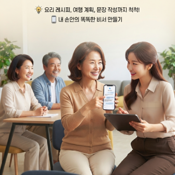 원데이로 만나는 AI 첫걸음(재미나이앱 사용) 이미지
