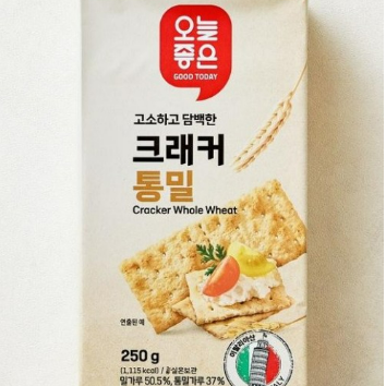 09/08(화)[오늘좋은 통밀크래커]를 활용한 어머 먹어도 돼? 화분 케이크 이미지