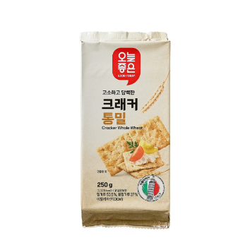 오늘좋은 통밀 크래커 활용 과자집 만들기 이미지