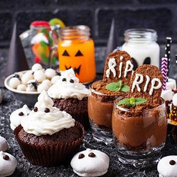 [매장연계 오늘좋은] 10/16(금) 오늘좋은 마쉬멜로우 활용 Trick or Treat! 으스스~ 할로윈 꼬마 유령 스모어 쿠키 이미지