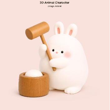 [추가] 10/30(금) 아기꼬야 자연물 오감 놀이-깡총 토끼의 달나라 떡집! 자연물 쌀가루 촉감놀이 이미지